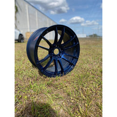Gram Lights WRX or STi Wheels 18x9.5 +38 5x114.3 Eternal Blue Pearl | 57XTREME | WGJDX38EEBP