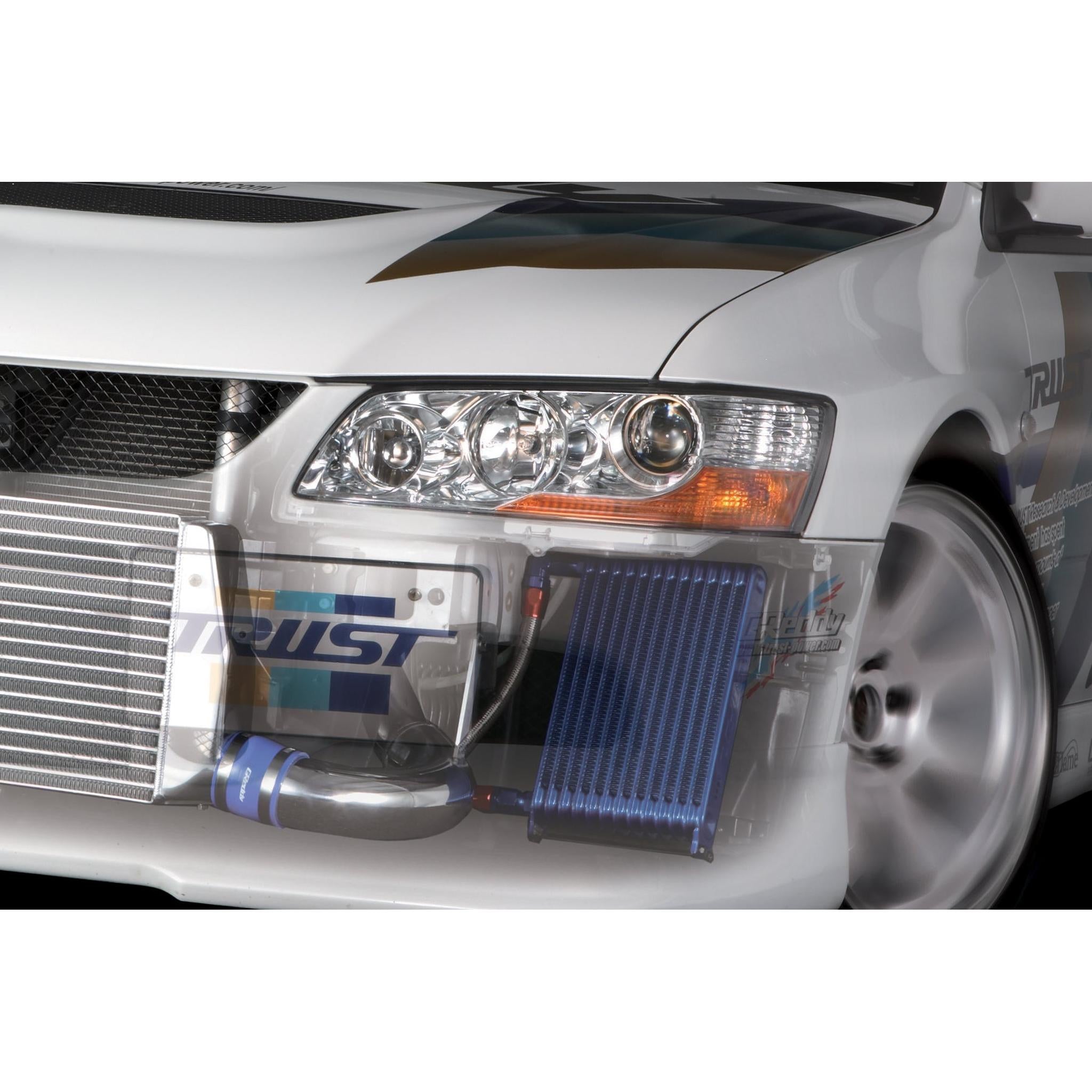 Greddy Supplemental Oil Cooler Kit Mitsubishi Evolution 03-06 | 12034608