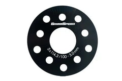 GrimmSpeed 5x100 and 5x114.3 3mm Wheel Spacer (Pair) WRX 02-26 / STI 04-21 | GRM.1189.1.0