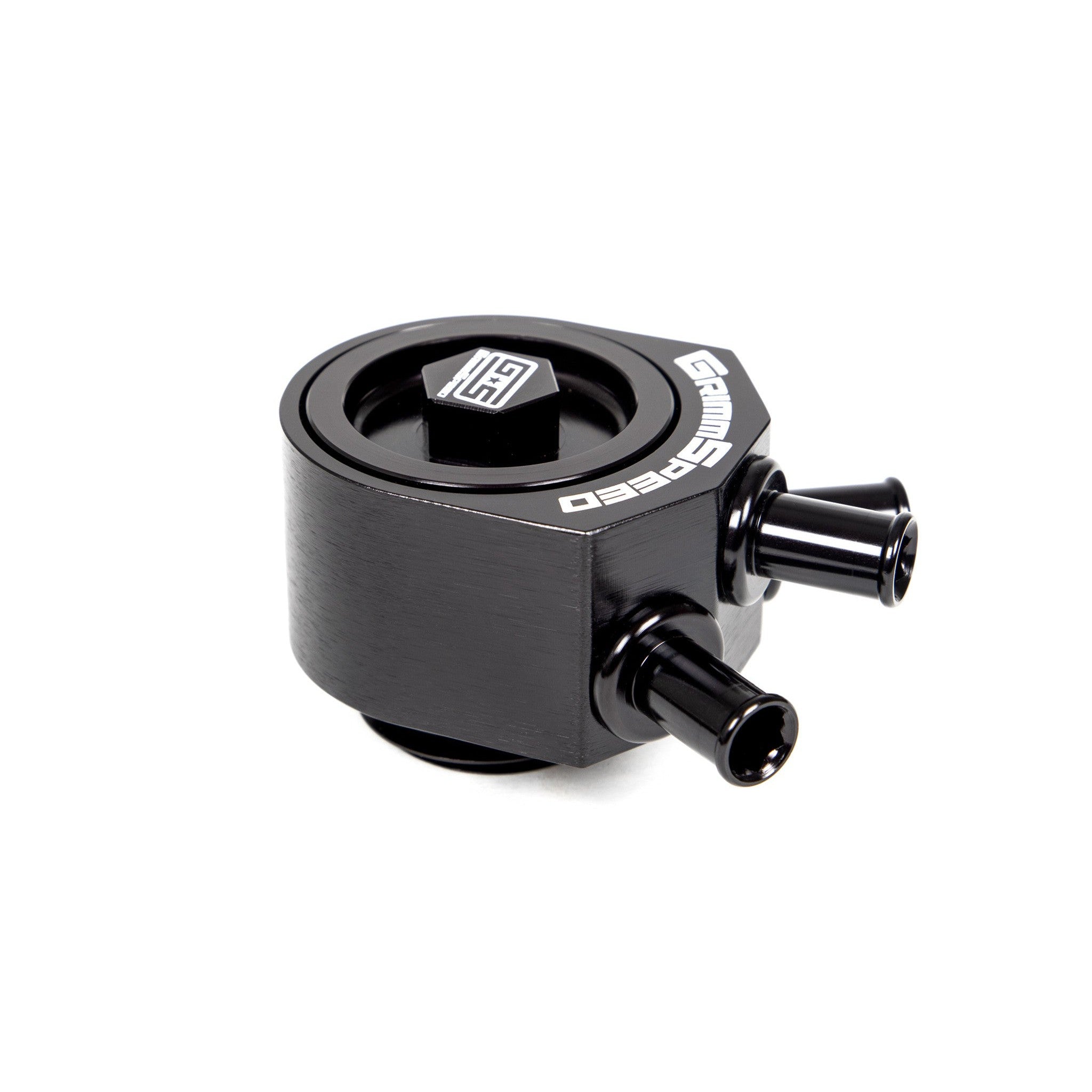 GrimmSpeed Black Air / Oil Separator Subaru WRX 02-07 / STI 04-21 / Forester XT 04-08 | 078006