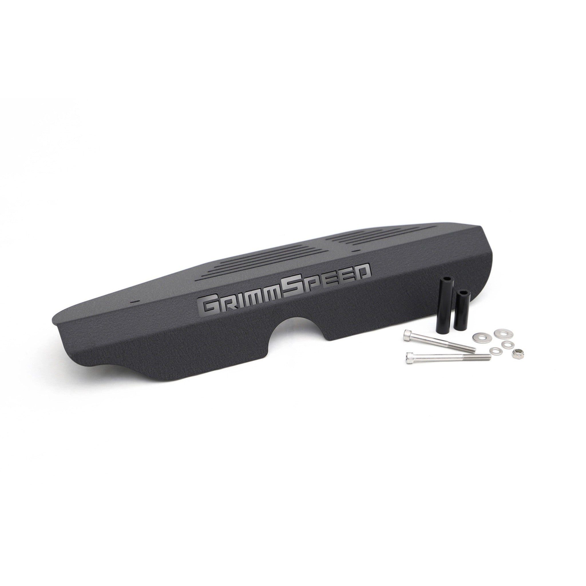 GrimmSpeed Black Alternator Cover Subaru WRX 2002-2014 / STI 2004-2021 | 099012