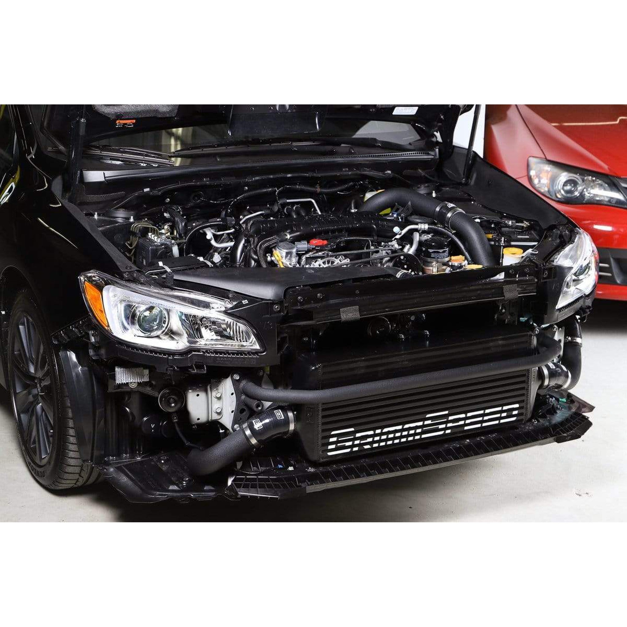 GrimmSpeed Bumper Bar Black Powder Subaru WRX / STI 2015-2021 | 090261
