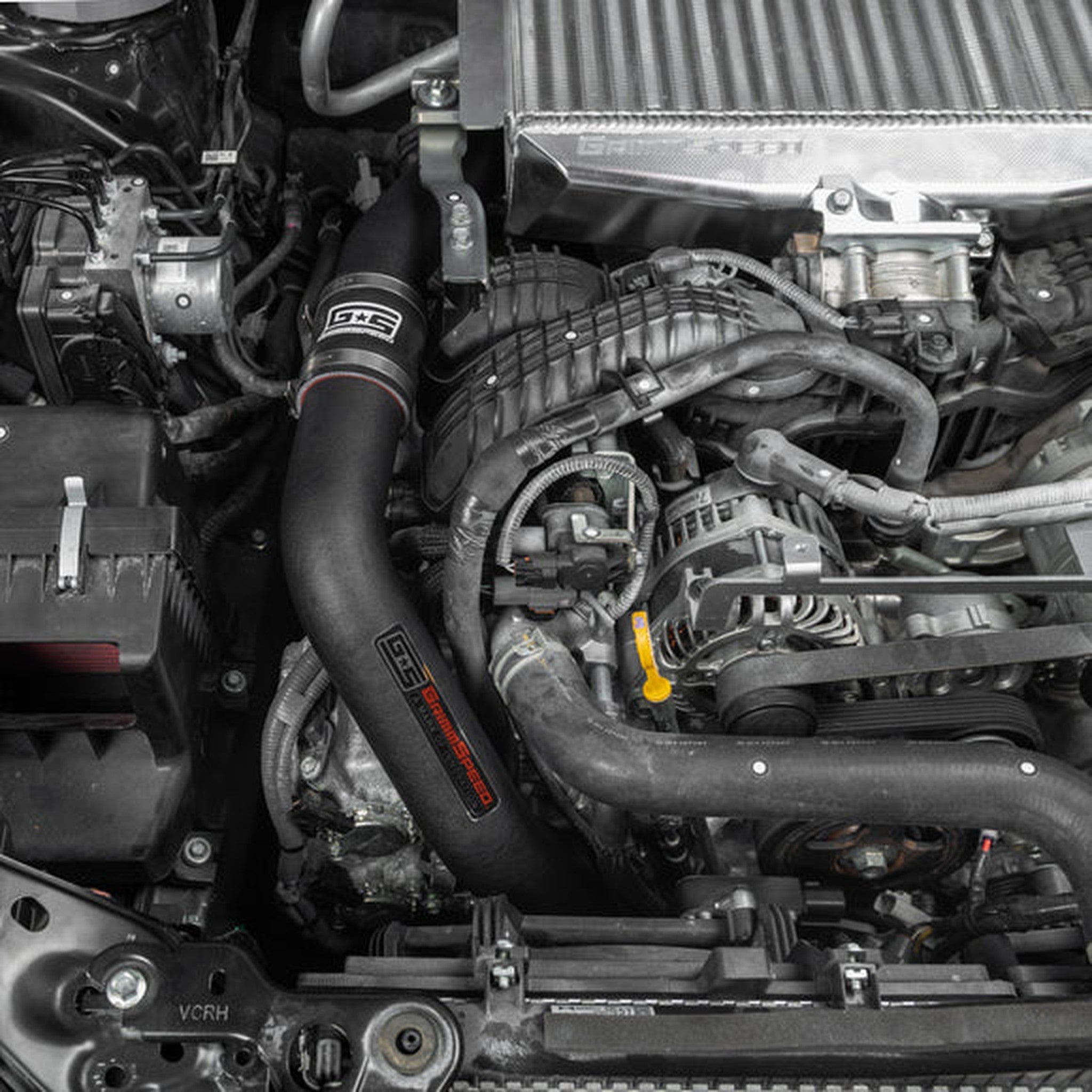 GrimmSpeed Charge Pipe Kit Black Subaru WRX 2022-2026 | 113083BLK