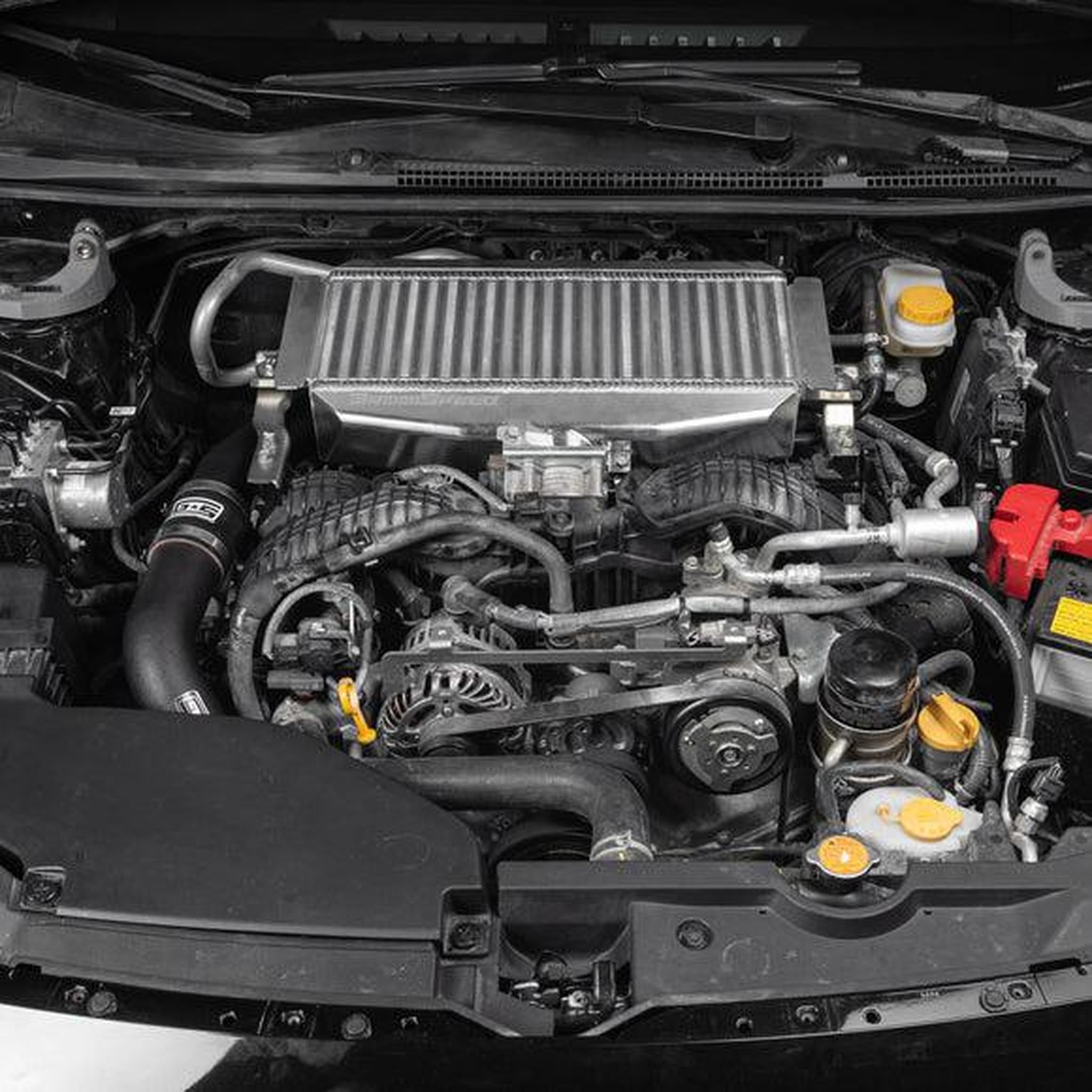 GrimmSpeed Charge Pipe Kit Red Subaru WRX 2022-2026 | 113083RED