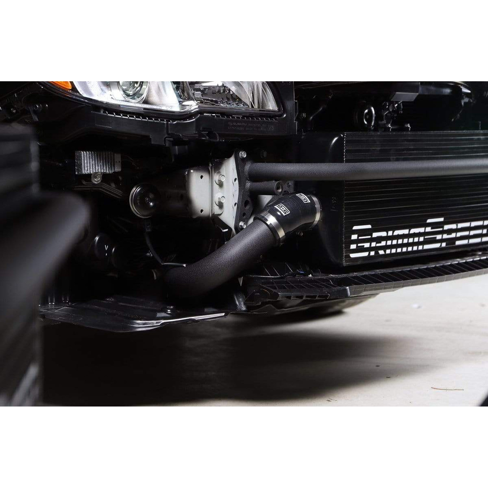 GrimmSpeed Front Mount Intercooler Kit Black Core / Black Pipe Subaru WRX 2015-2021 | 090256