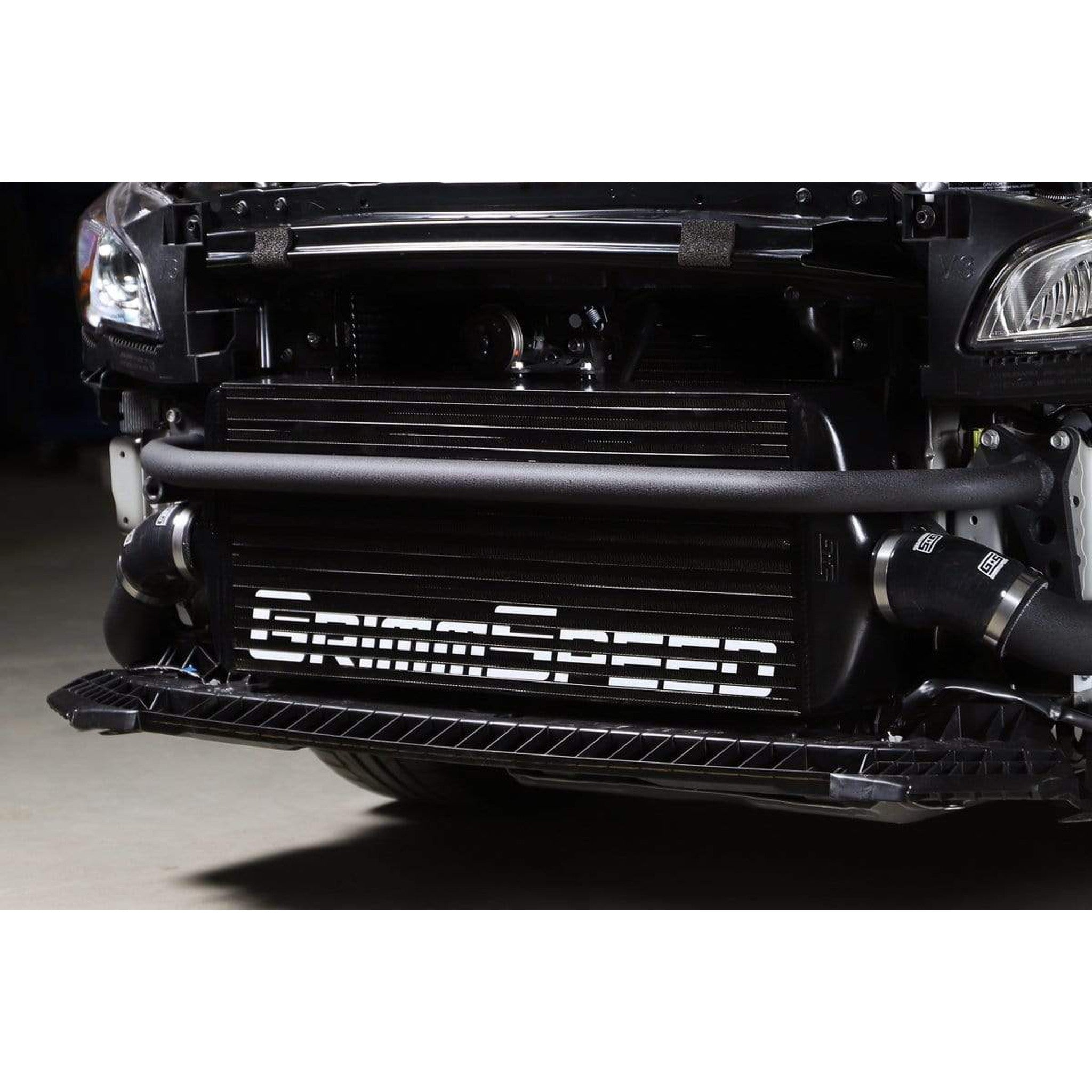 GrimmSpeed Front Mount Intercooler Kit Black Core / Black Pipe Subaru WRX 2015-2021 | 090256