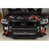 GrimmSpeed Front Mount Intercooler Kit Black Core / Red Pipe Subaru WRX 2015-2021 | 090255