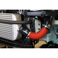 GrimmSpeed Front Mount Intercooler Kit Raw Core / Red Pipe Subaru WRX 2015-2021 | 090238