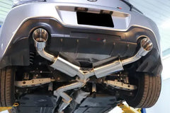 GrimmSpeed Gentlemans Cat Back Exhaust Resonated Toyota 86 / GR86 / Scion FR-S / Subaru BRZ 2013-2026 | GRM.1035.1.0