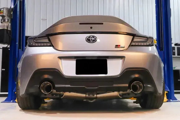 GrimmSpeed Gentlemans Cat Back Exhaust Resonated Toyota 86 / GR86 / Scion FR-S / Subaru BRZ 2013-2026 | GRM.1035.1.0