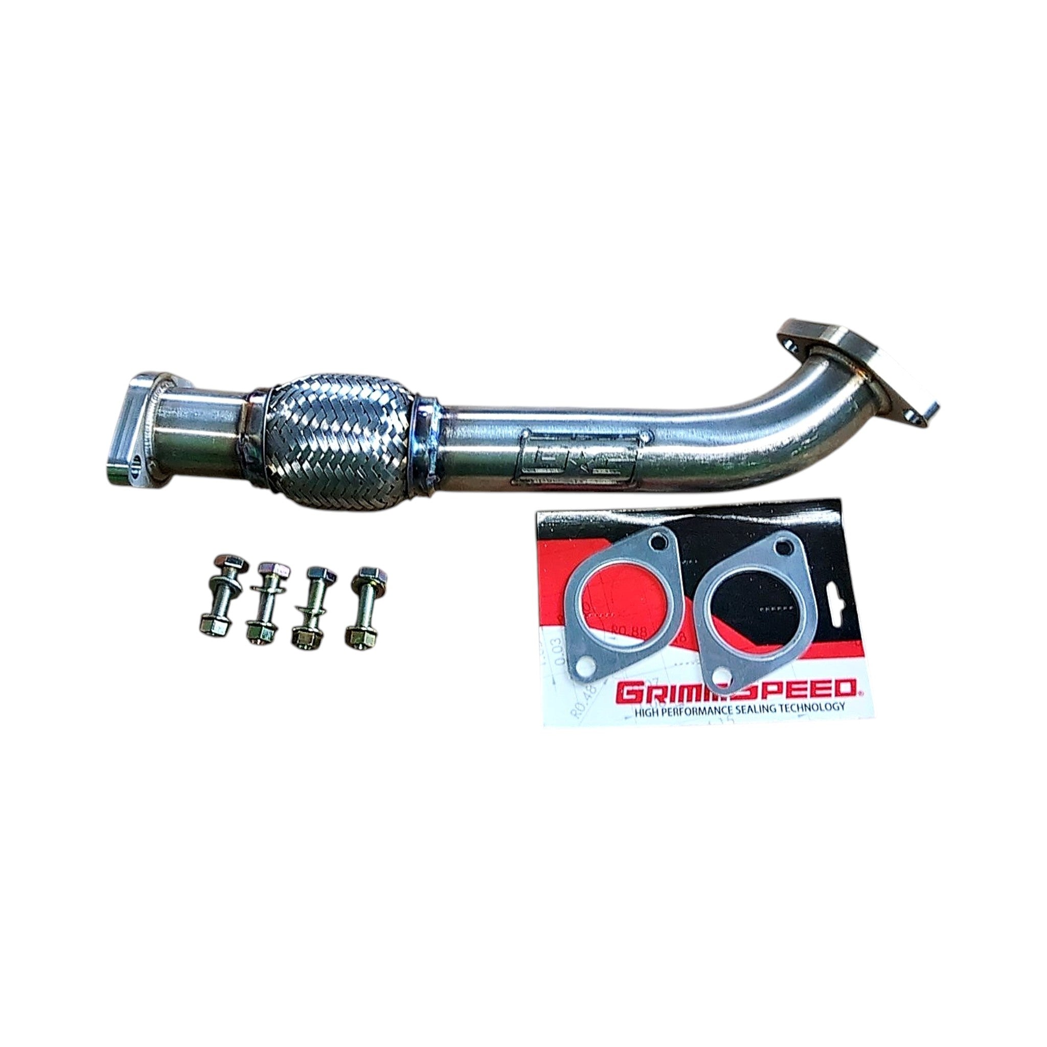 GrimmSpeed HiFlow Exhaust Manifold Crosspipe Subaru WRX 06-07 / Forester XT 04-08 | 002001