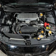 GrimmSpeed Pulley Cover Black Subaru WRX 2022-2026 | 113086BLK