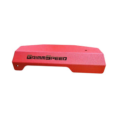 GrimmSpeed Pulley Cover Red Subaru WRX 2015-2021 | 099043