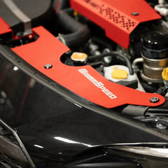 GrimmSpeed Radiator Shroud Red Subaru WRX 2022-2025 | 113090RED