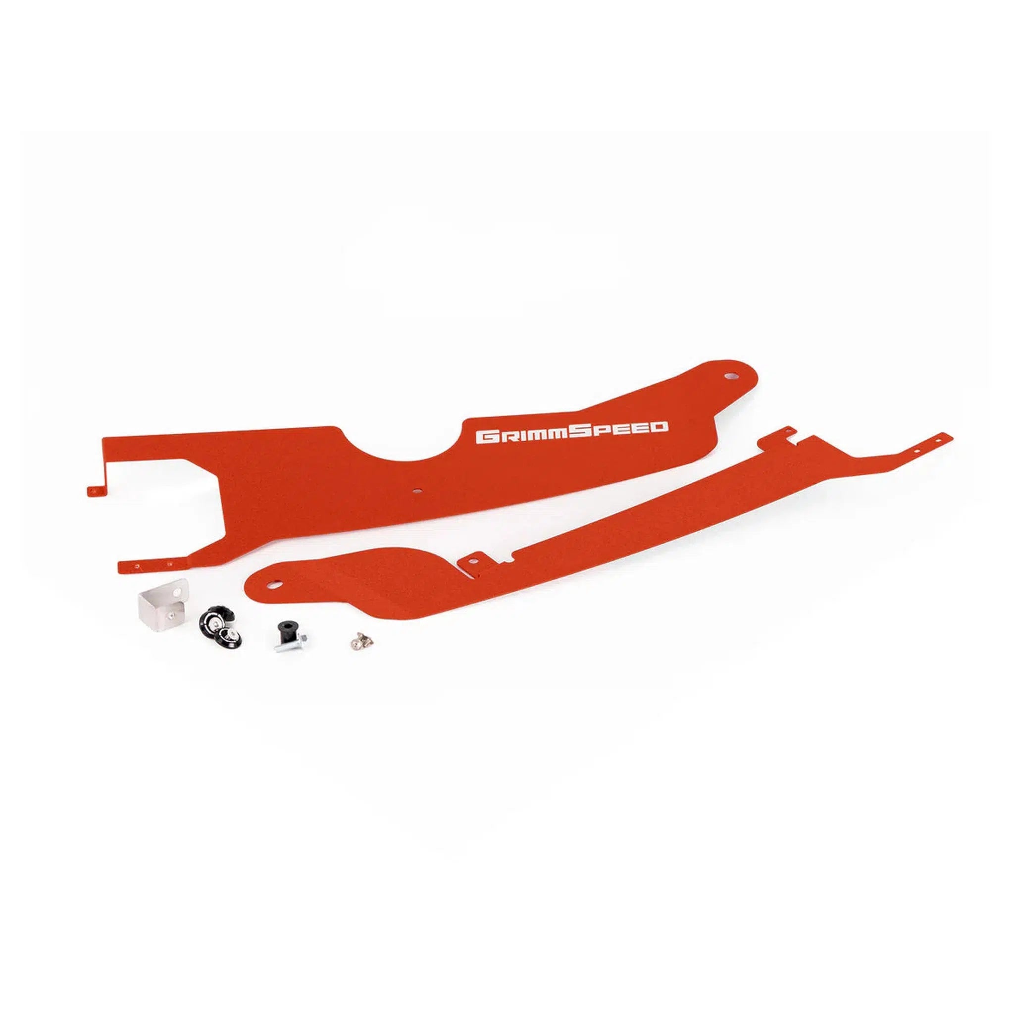 GrimmSpeed Radiator Shroud Red Subaru WRX 2022-2025 | 113090RED