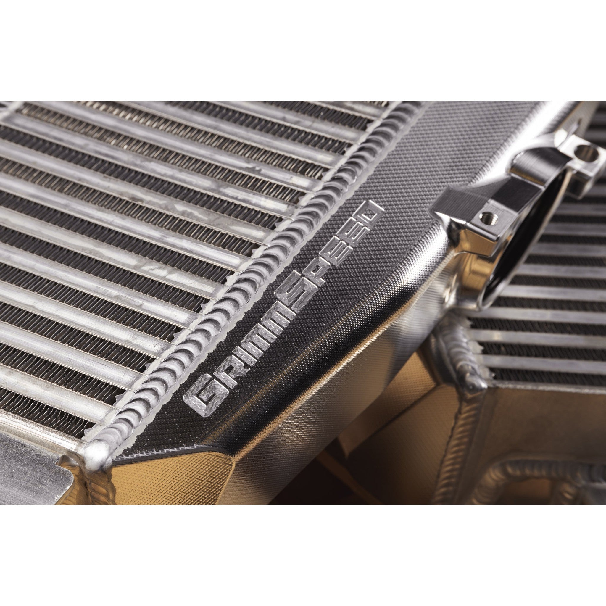 GrimmSpeed Raw Aluminum Billet Top Mount Intercooler Kit Subaru WRX 2022-2026 | 113049