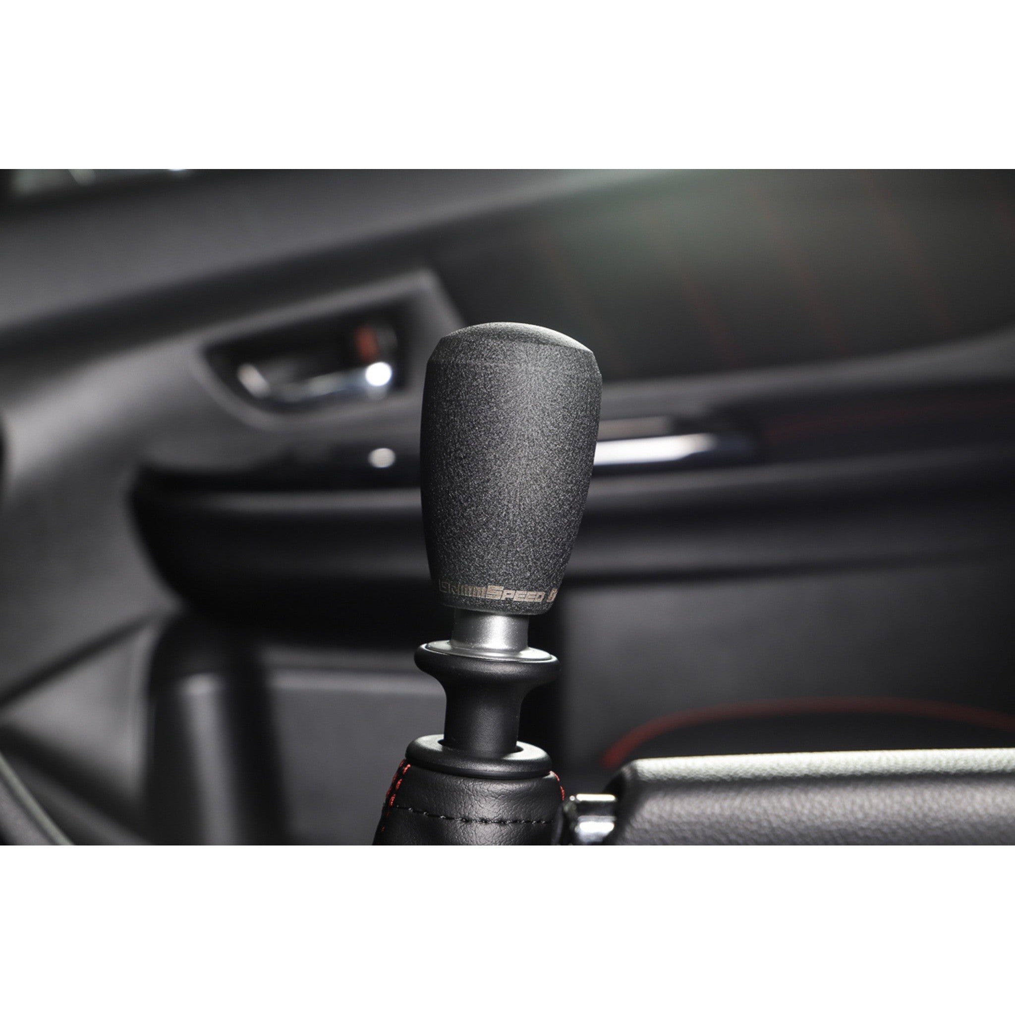 GrimmSpeed Shift Knob Stainless Steel Subaru WRX 02-26 / STI 04-21 - Black