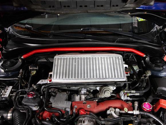 GrimmSpeed Strut Bar Red Subaru WRX / STI 2008-2014 | 1.1030.1.RED