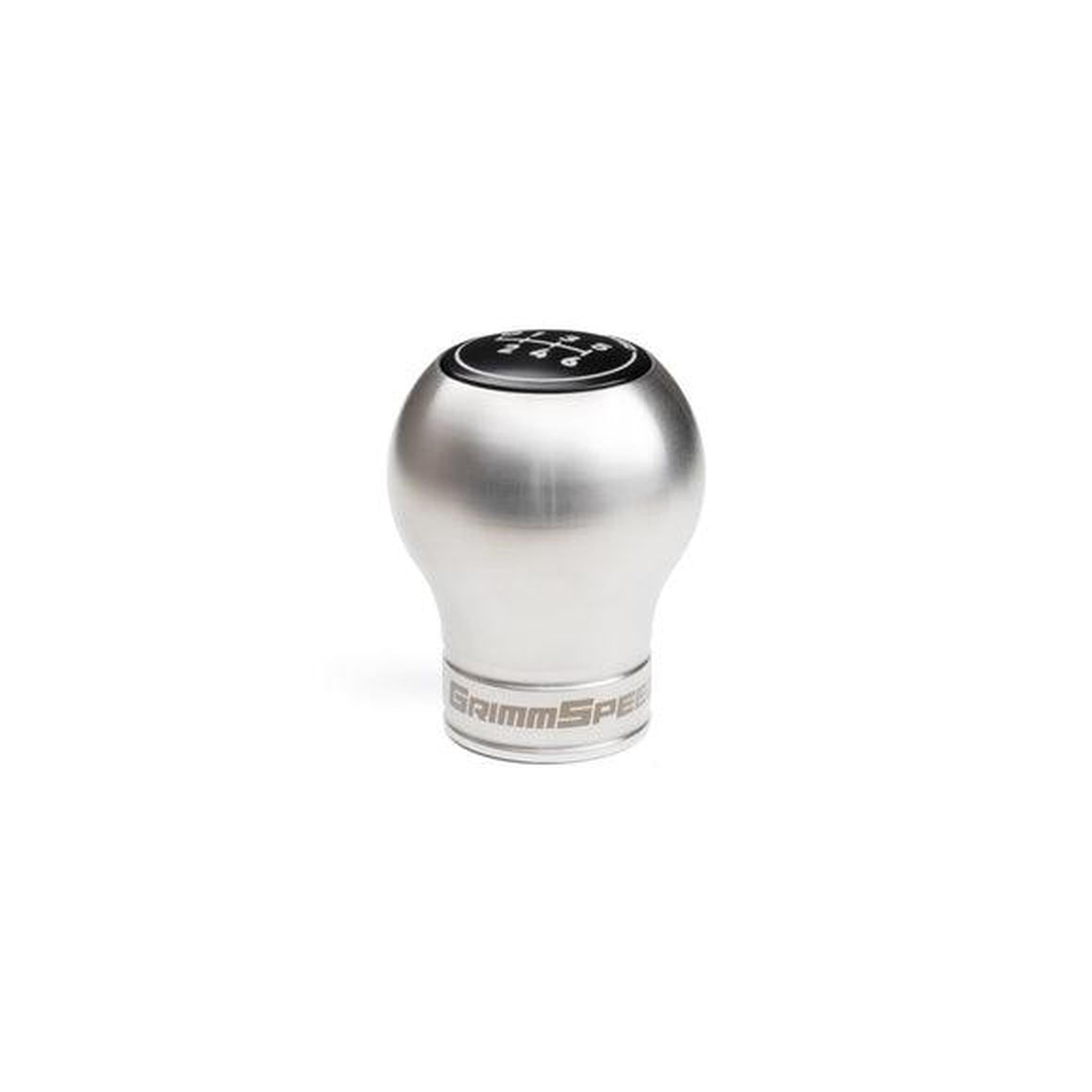 GrimmSpeed Swap-Top Weighted Bulb Shift Knob Stainless Steel WRX / STI 2002-2026 | 1.1007.1.SS
