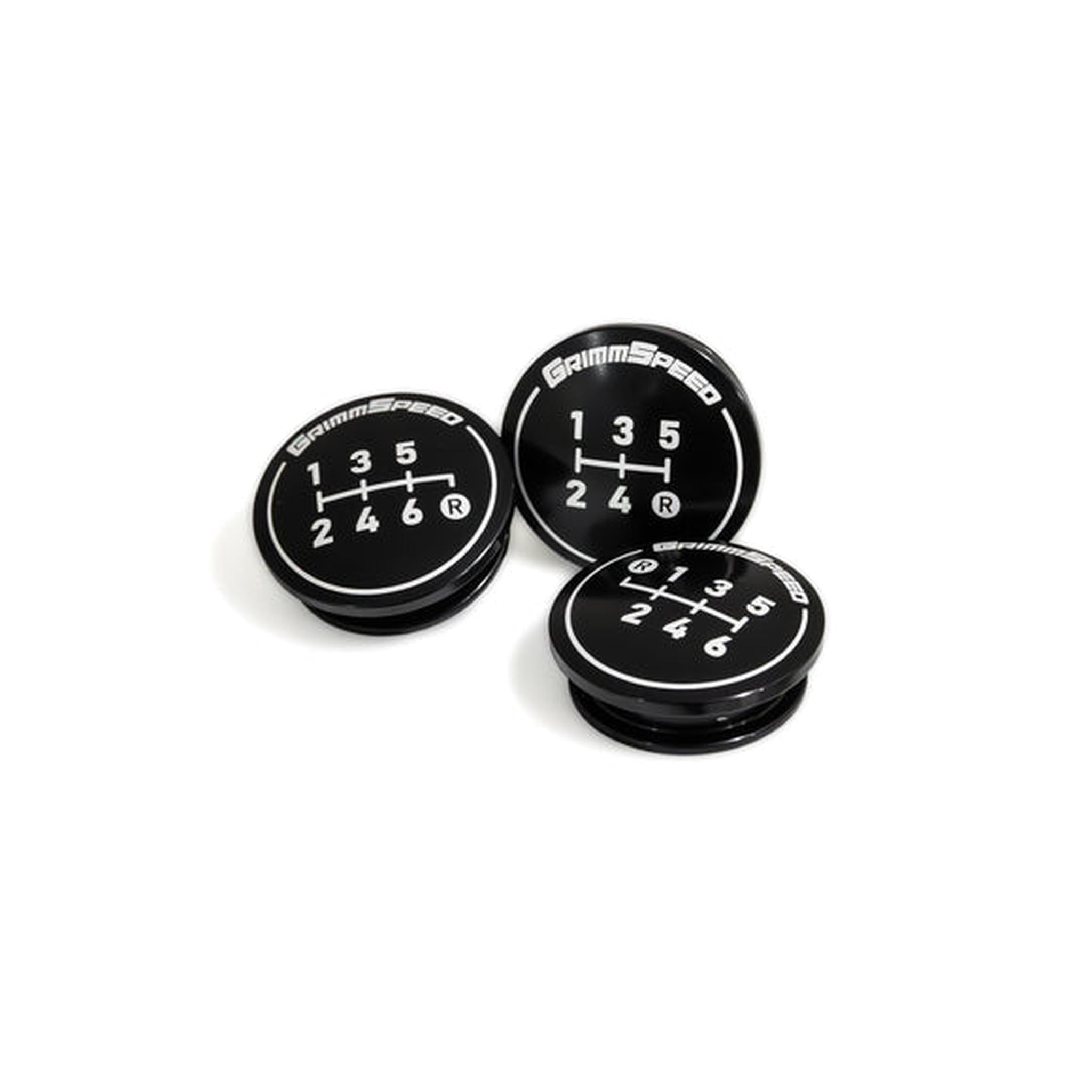 GrimmSpeed Swap-Top Weighted Bulb Shift Knob Stainless Steel WRX / STI 2002-2026 | 1.1007.1.SS