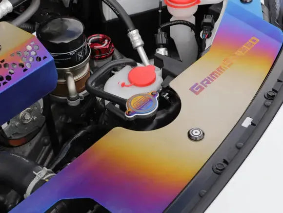 GrimmSpeed Titanium Radiator Cap - 1.3 Bar | GRM.1013.1.TI