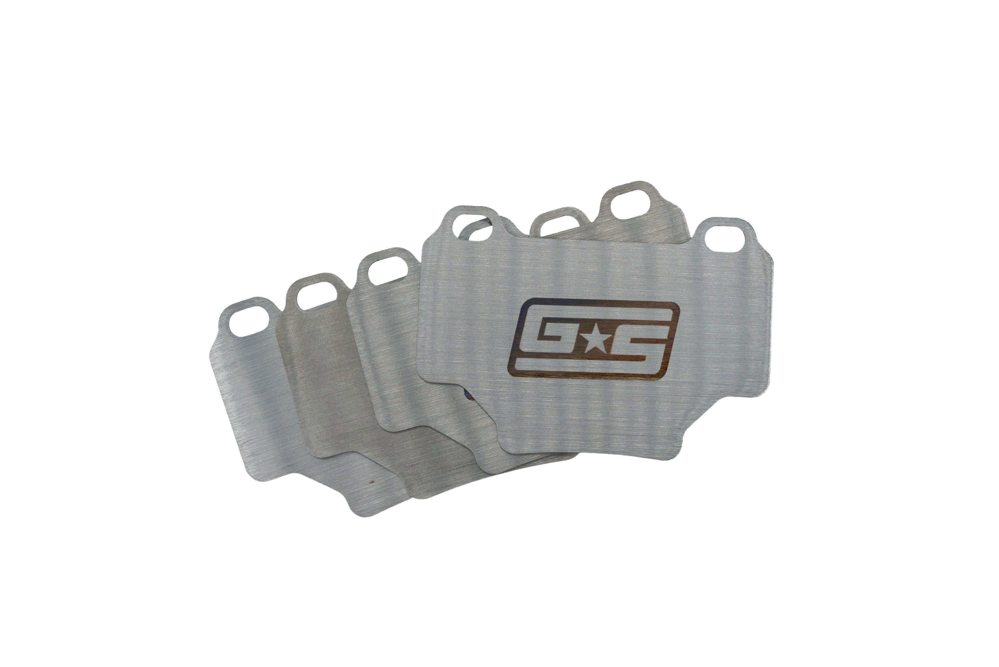 GrimmSpeed Titanium Rear Brake Shim Set Subaru STI 2018-2021 | 1248.1.TI