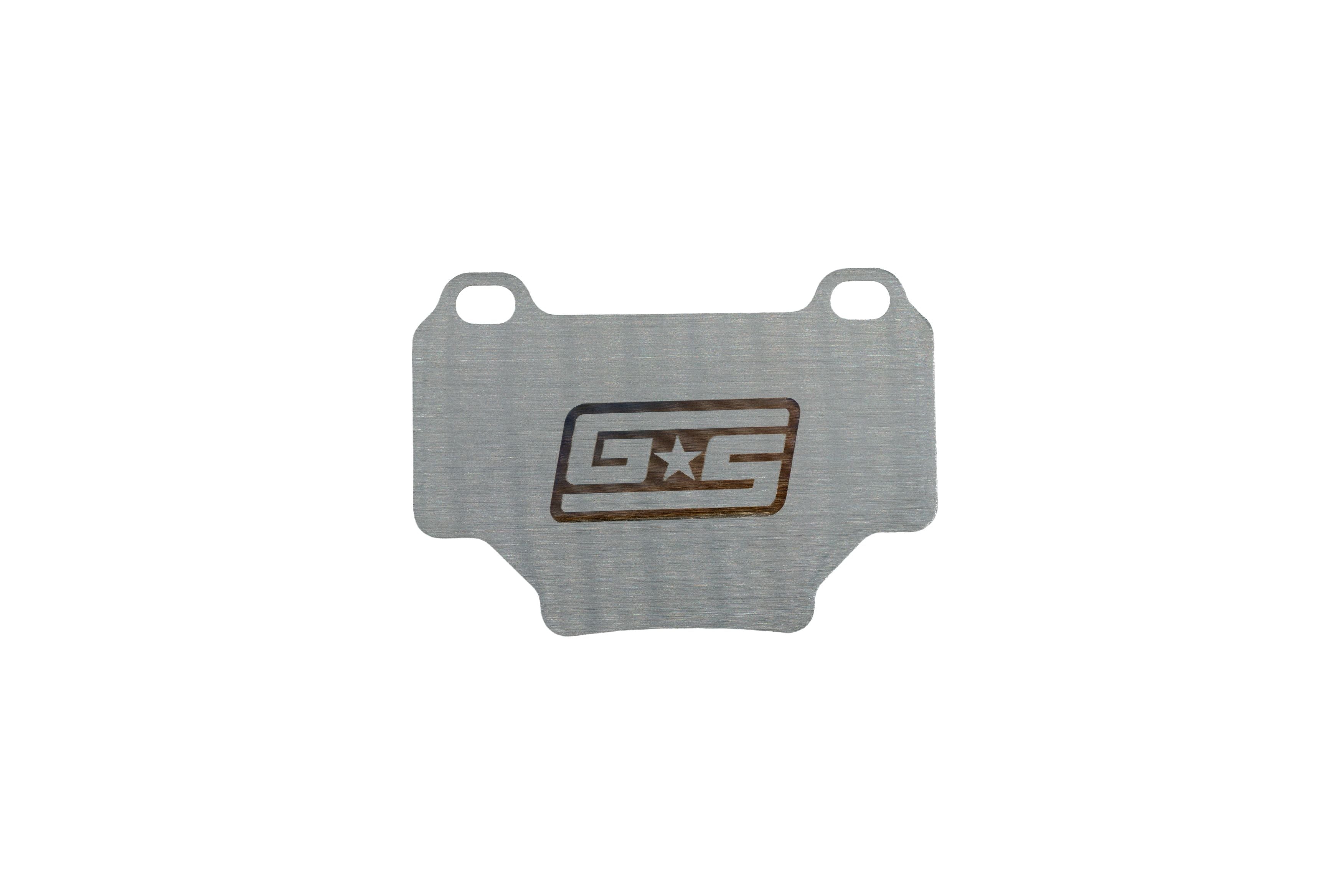 GrimmSpeed Titanium Rear Brake Shim Set Subaru STI 2018-2021 | 1248.1.TI