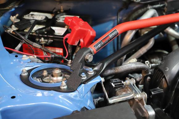 GrimmSpeed V2 Strut Bar Kit Red Bar Subaru BRZ 13-26 / Toyota GR86 22-26 / Scion FR-S 13-16 | GRM.1071.1.RED