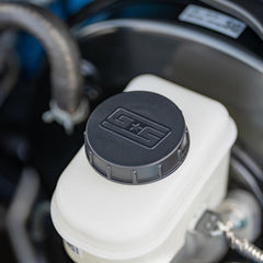 Grimmspeed Black Engine Bay Reservoir Cap Set - 22-26 WRX /BRZ/ FRS/ GT86/ GR86 | 113121BLK