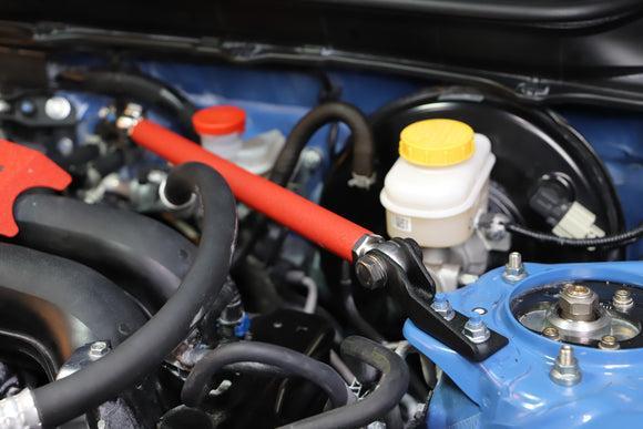 Grimmspeed Engine Cross Brace Kit Red Subaru BRZ 13-26 / Toyota GR86 22-26 / Scion FR-S 13-16 | GRM.1100.1.RED