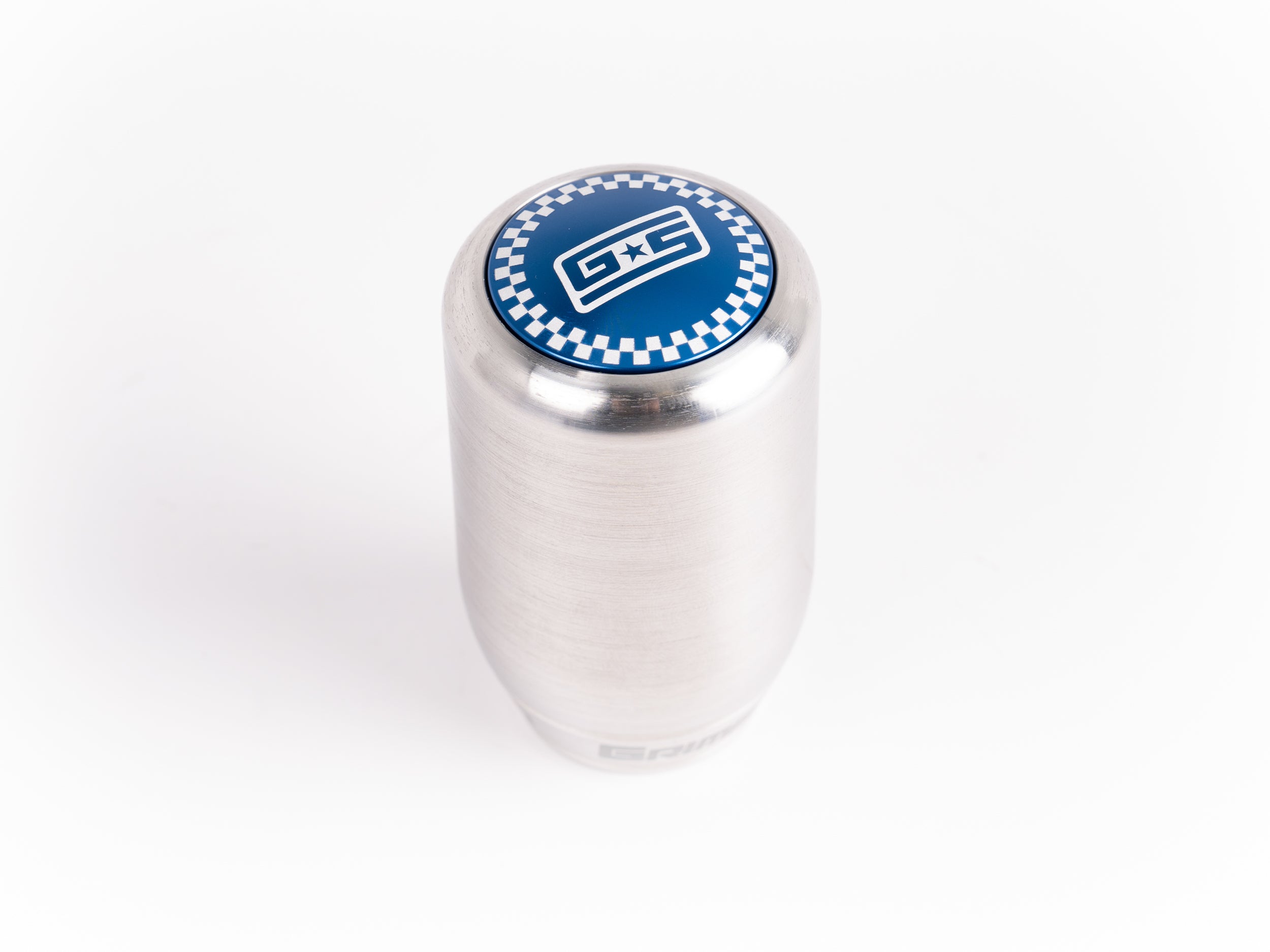 Grimmspeed Limited Drop Shift Knob Cap Kit - GS Checker - Blue | 1.1006.8BLU