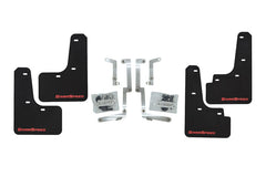 Grimmspeed Mudflap Kit Red Logo Subaru WRX 2022-2025 | GRM.1022.1.RED