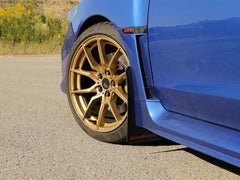 Grimmspeed Mudflap Kit Red Logo Subaru WRX / STI 2015-2021 | GRM.1021.1.RED