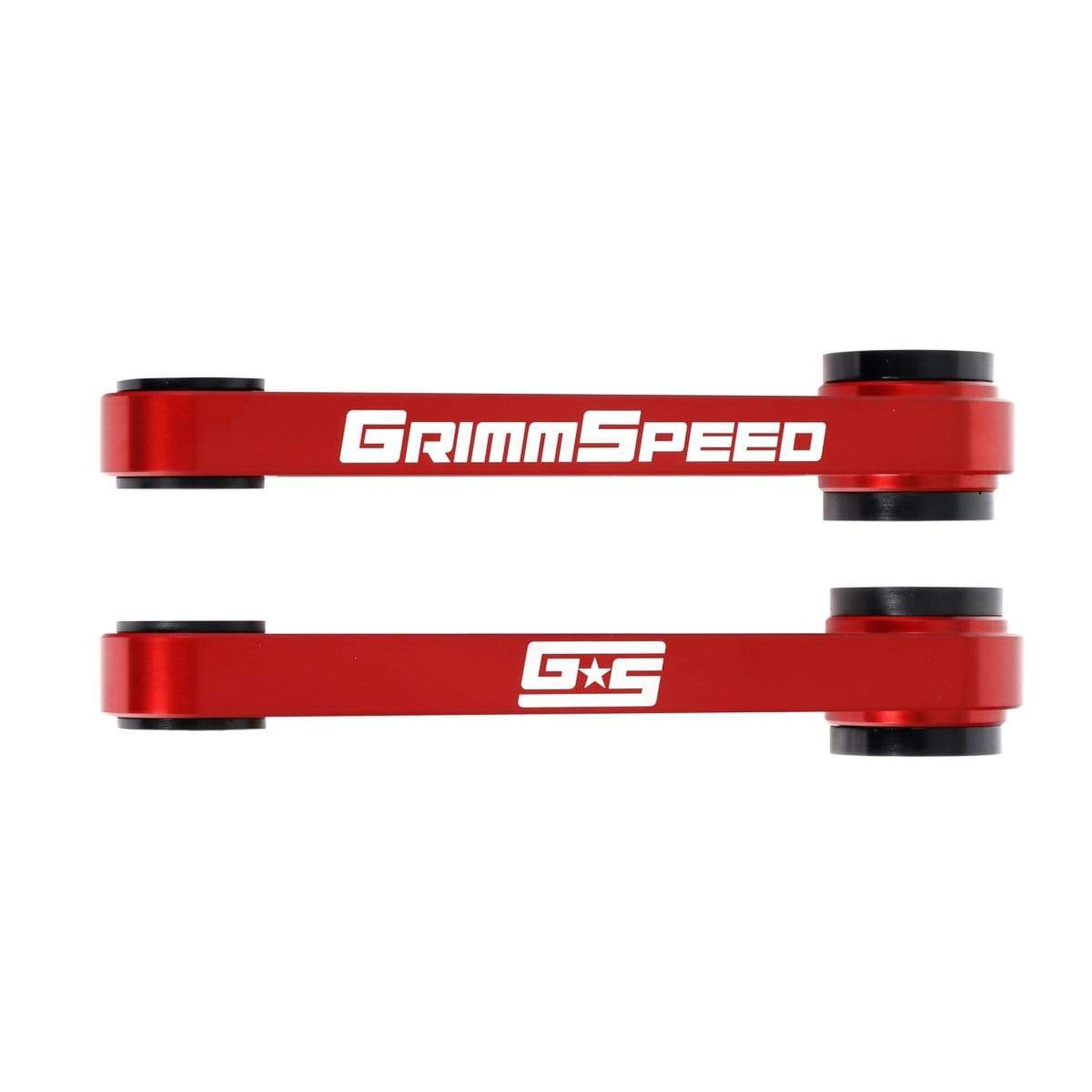 Grimmspeed Pitch Stop Mount Red Race Version (95A Bushings) Subaru WRX 2002-2026 / STI 2004-2021 | 122009
