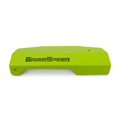 Grimmspeed Pulley Cover Neon Green Subaru WRX 2015-2021 | 099051