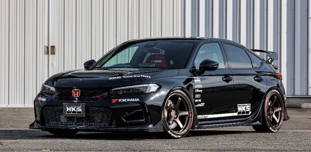 HKS Carbon Type S Rear Lip Spoiler Honda Civic Type R 2023-2025 | 53004-AH003