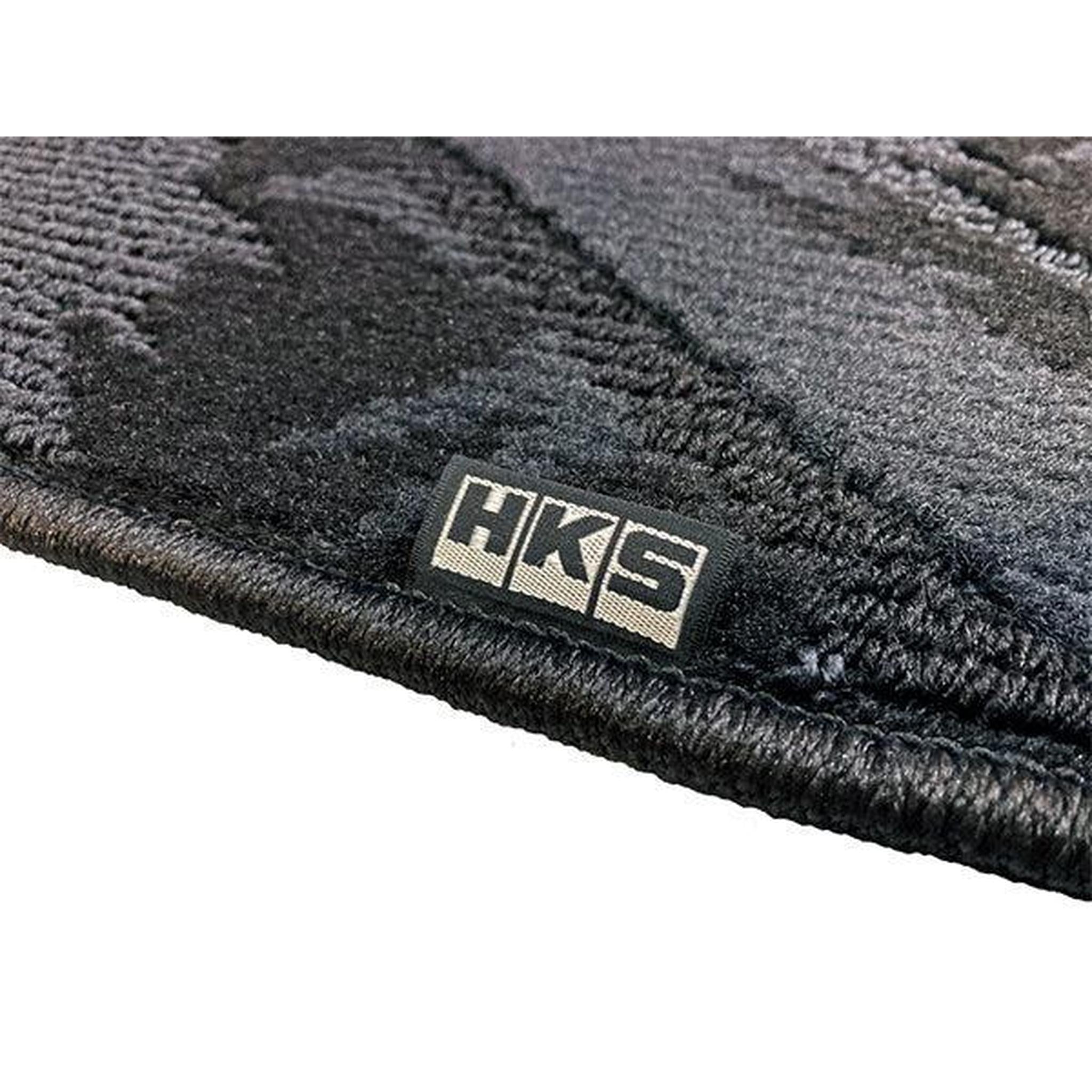 HKS Tufted Series Monotone Oil Color Floor Mat Set (LHD) BRZ / GR86 2022-2026 | 53001-AT035