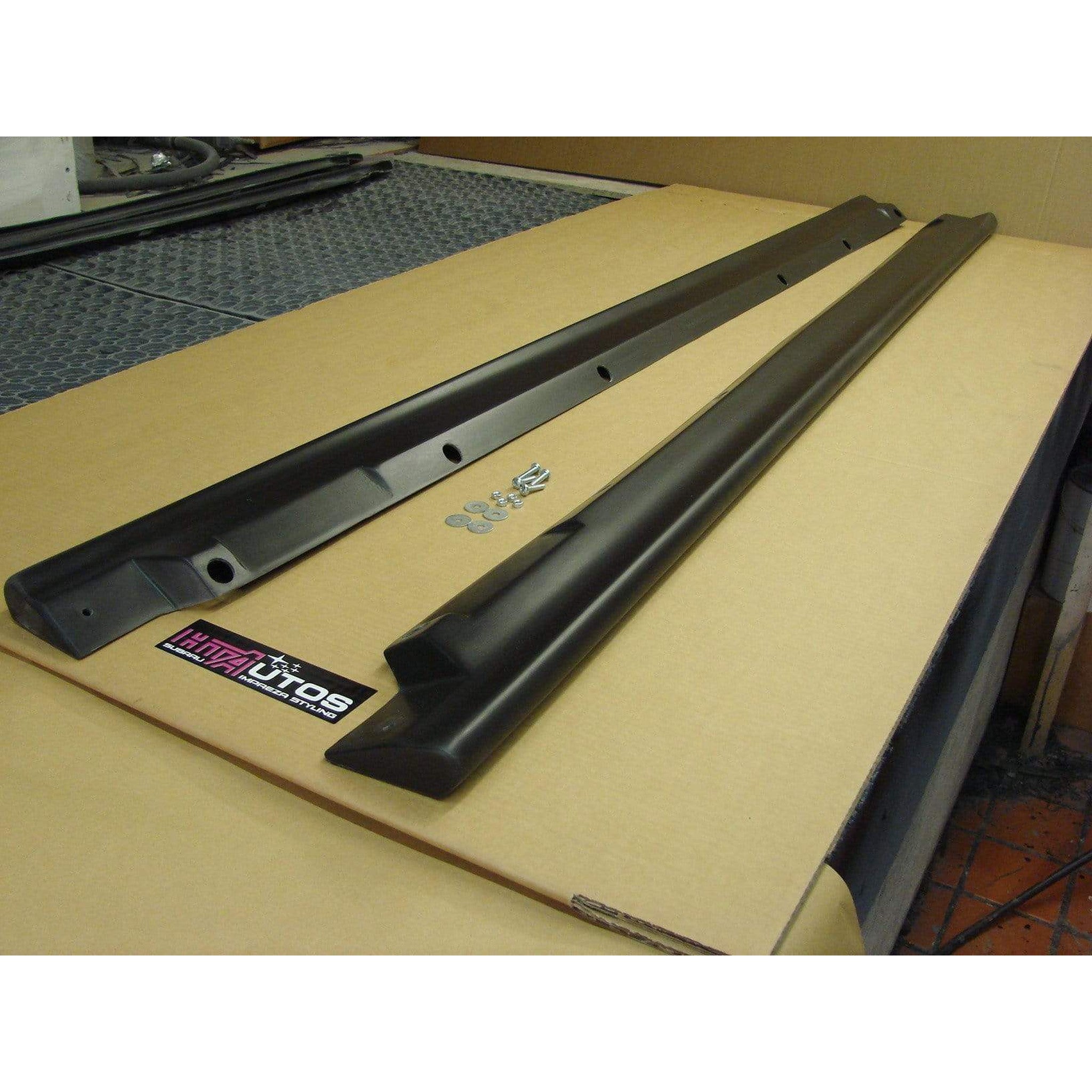 HT Autos Side Skirt Extensions Subaru WRX Sedan 20022007 Import