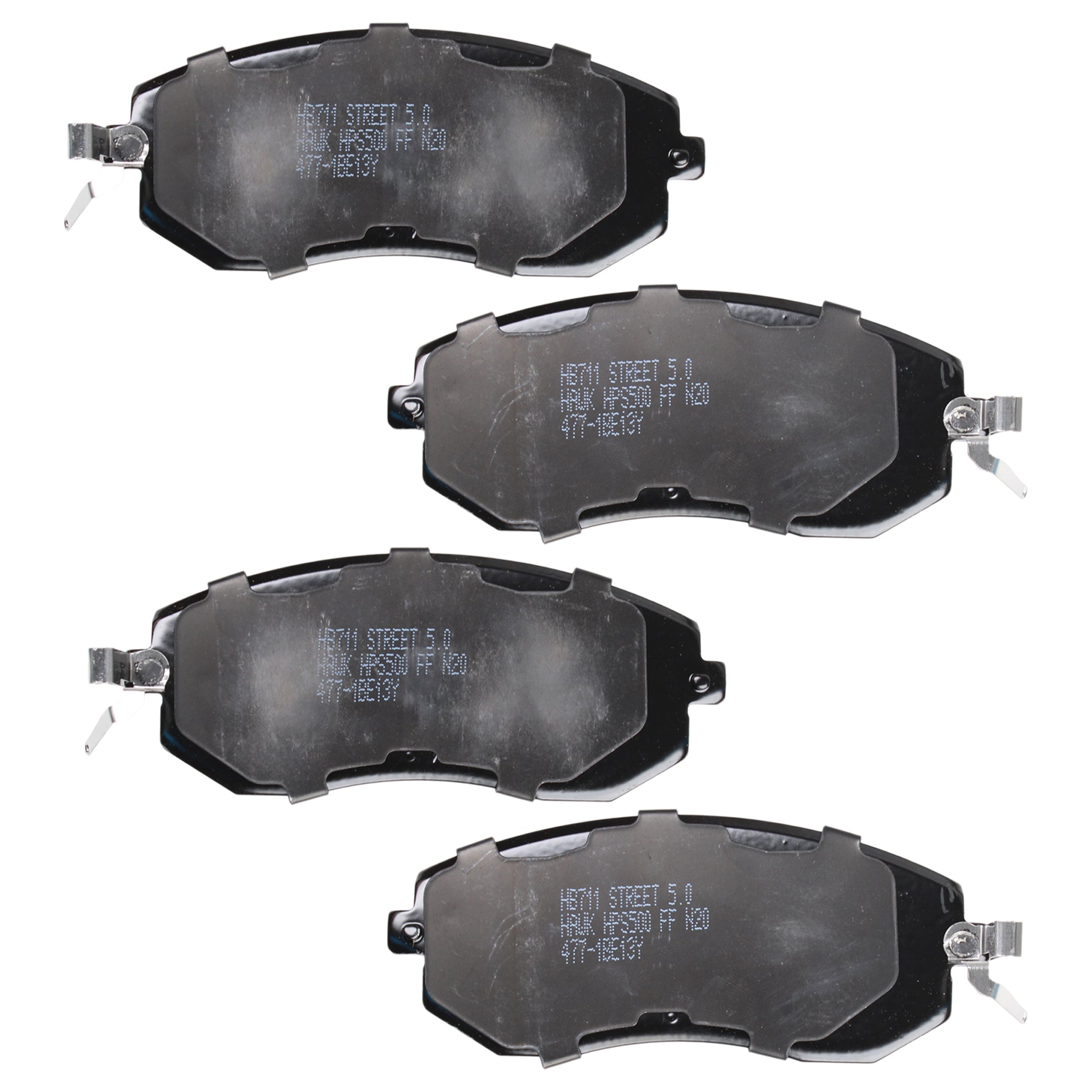 Hawk Street 5.0 Front Brake Pads Scion FR-S 13-16 / Subaru BRZ 13-20 / Subaru WRX 08-14 | HB711B.661