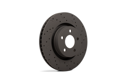 Hawk Talon Drilled and Slotted Rear Brake Rotor Set Subaru WRX 2008-2014 | HTC5018