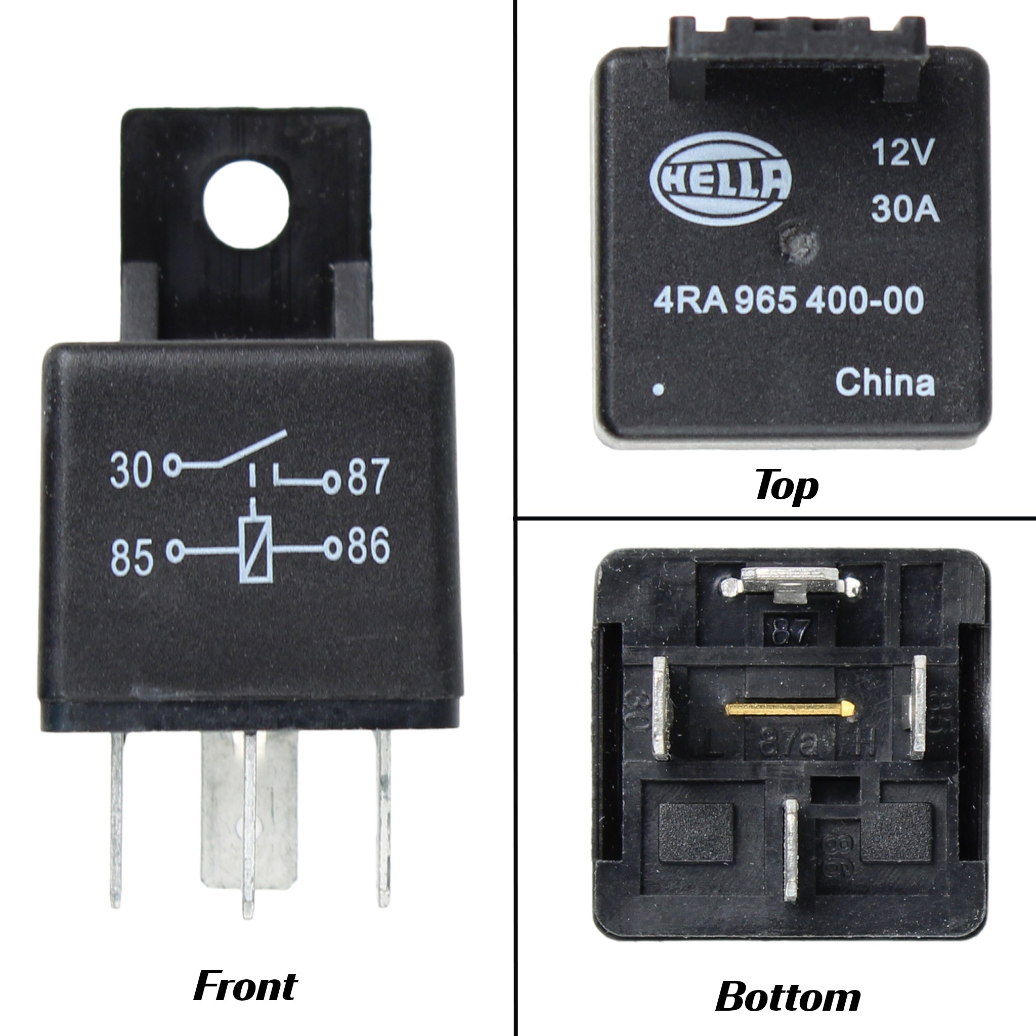 Hella Sharp Tone Yellow Horn Kit 12V 415/350Hz | H31000001