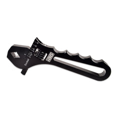 IAG Aluminum Adjustable AN Wrench for 3AN - 16AN Fittings | IAG-TLS-0001BK