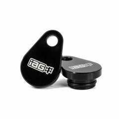 IAG Black AVCS Camshaft Sensor Plugs (Pair) Subaru WRX 02-05 | IAG-ENG-2060BK