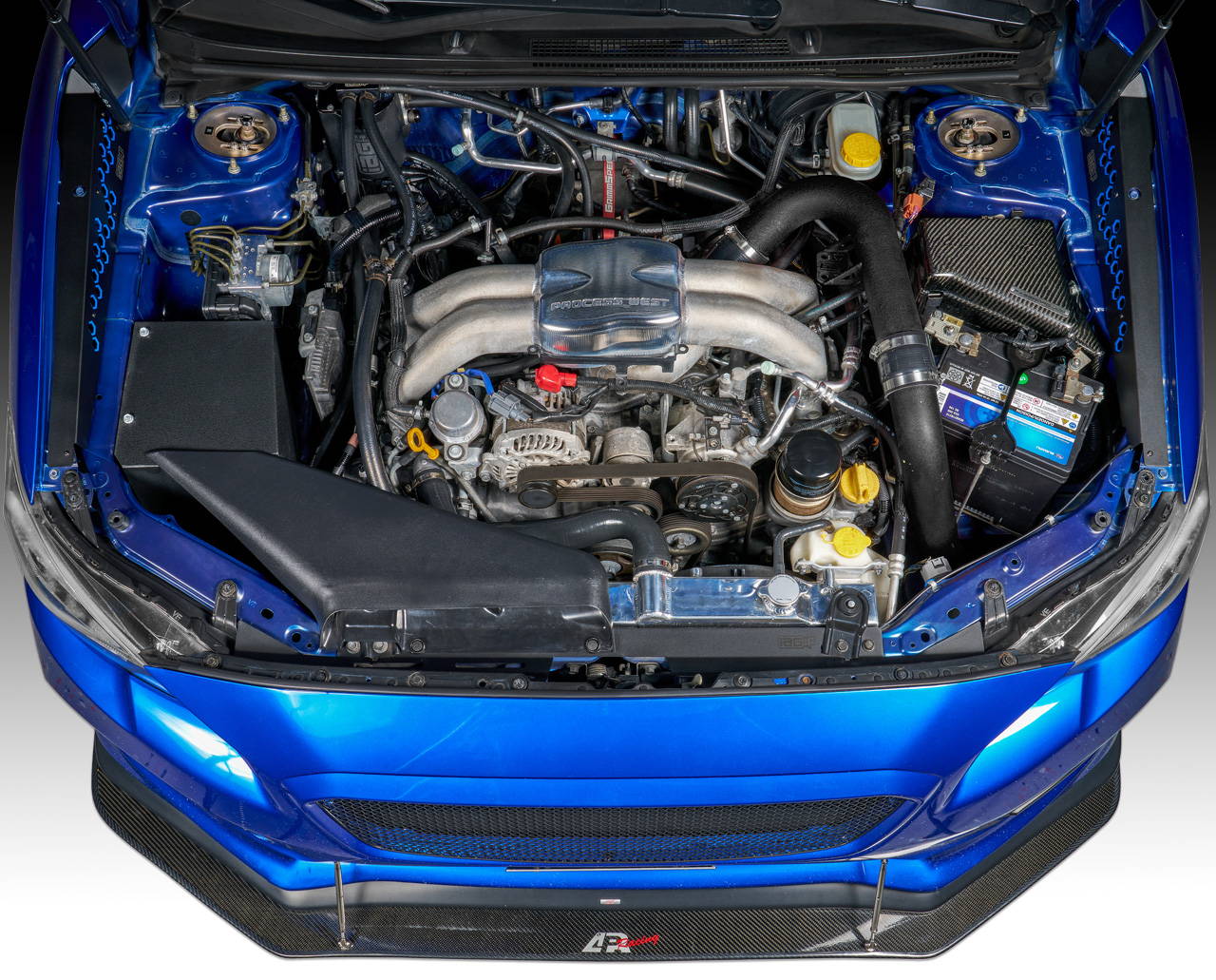 IAG Fender Shrouds Pink Subaru WRX / STI 2015-2021