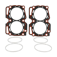 IAG Fire-Lock 2.5L Subaru Head Gaskets (1 Pair w/ Fire-Lock Rings) for EJ25 / EJ257, 100mm, .051", for 14mm Head Studs