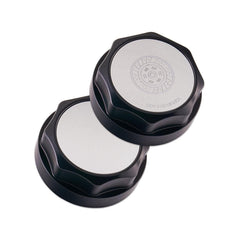 IAG Revolve Clutch Fluid Reservoir Cap w/ Anodized Color Accent Silver Subaru BRZ 2013-2026 | IAG-ACC-5313BKSL