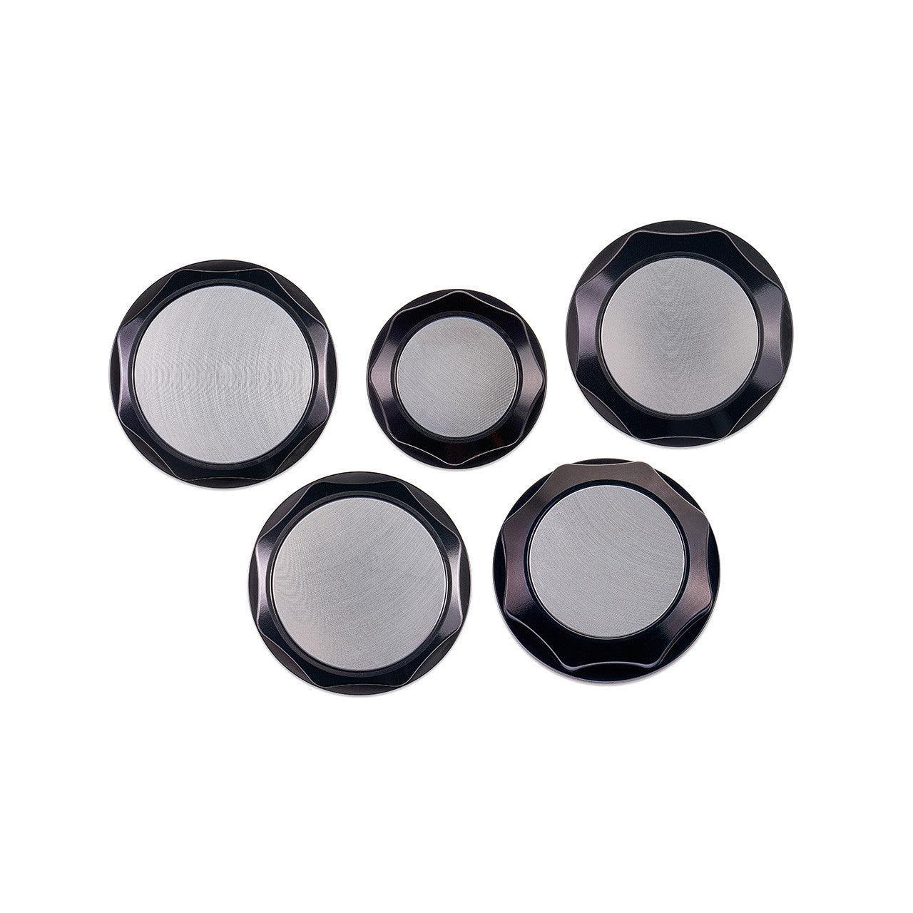 IAG Revolve Engine Bay Dress-Up Cap Kit Silver WRX 22-26 / BRZ 13-26 | IAG-ACC-5405BKSL