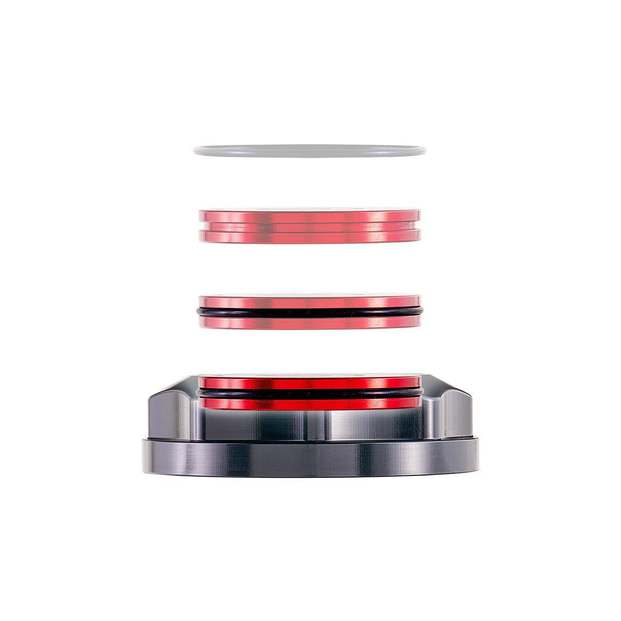 IAG Revolve Washer Fluid Reservoir Cap w/ Anodized Color Accent Blue WRX 02-21 / STI 04-21 | IAG-ACC-5305BKBL