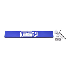 IAG Stealth Mount Tag Delete Blue Subaru WRX / STI 2008-2014 | IAG-BDY-3210BL