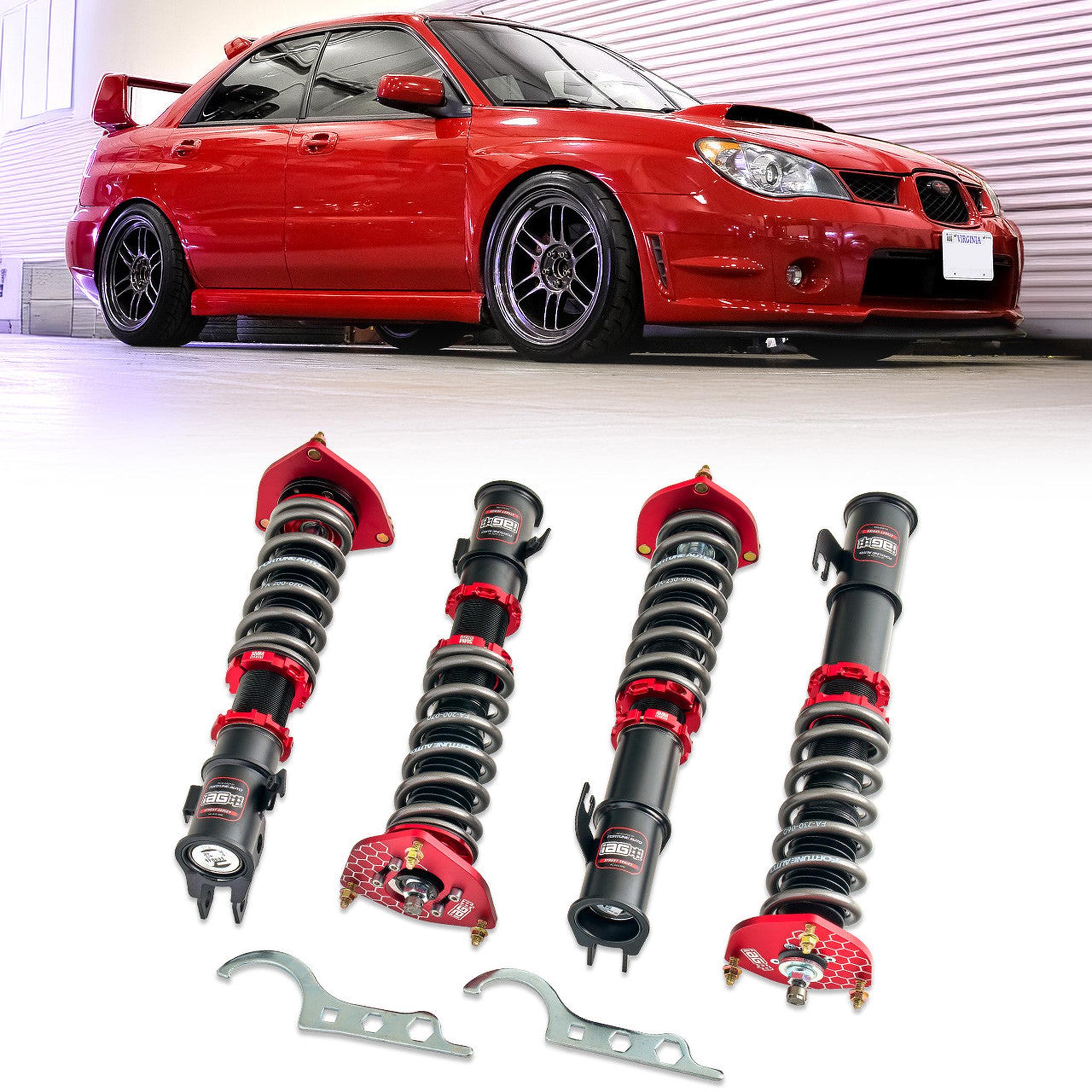 IAG Street Spec Series Coilovers by Fortune Auto WRX 2002-2007 / STI 2004 | IAG-SUS-1006